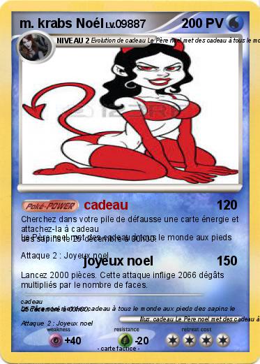 Pokemon m. krabs Noél