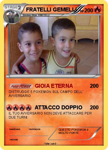 Pokemon FRATELLI GEMELLI
