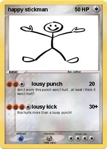 Pokemon happy stickman