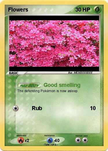 Pokemon Flowers