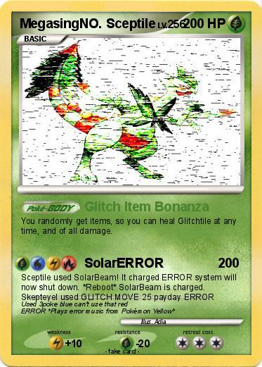 Pokemon MegasingNO. Sceptile
