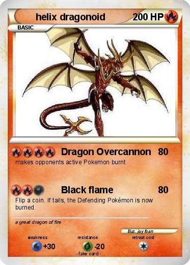 Pokemon helix dragonoid