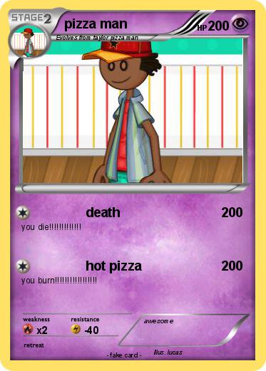 Pokemon pizza man