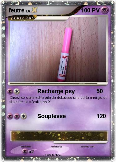 Pokemon feutre