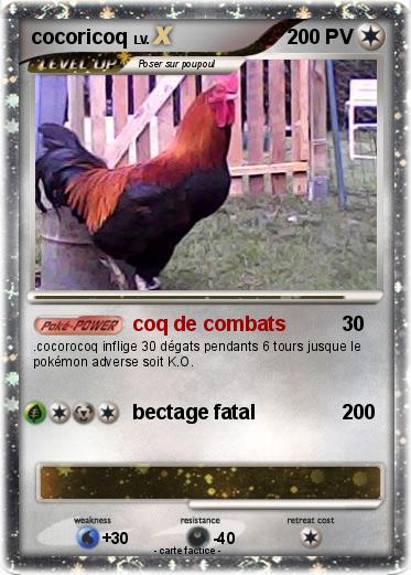 Pokemon cocoricoq