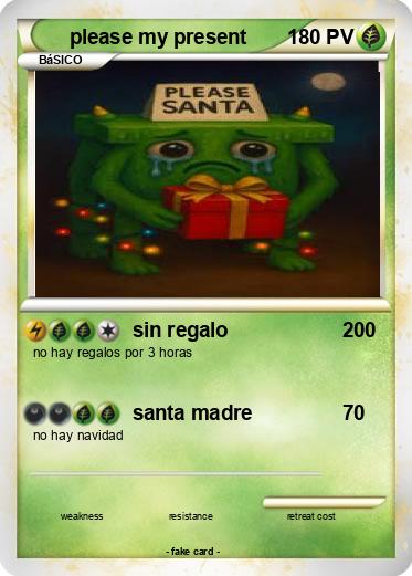 Pokemon please my present
