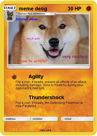 Pokemon meme deog