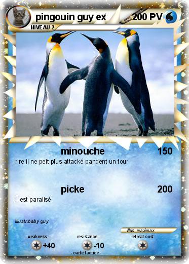 Pokemon pingouin guy ex