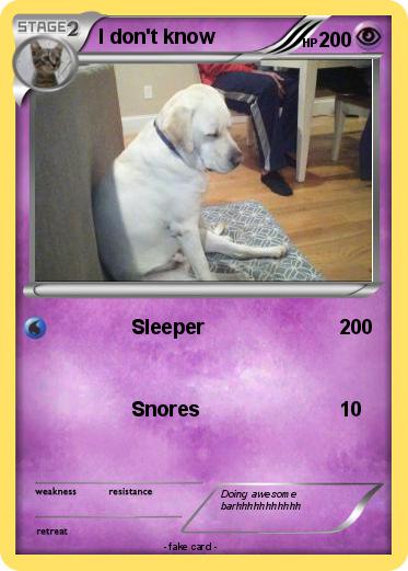 Pokemon I don't know