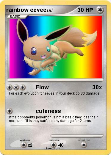 Pokemon rainbow eevee