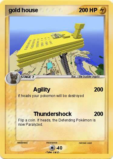 Pokemon gold house