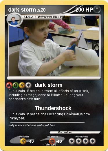 Pokemon dark storm