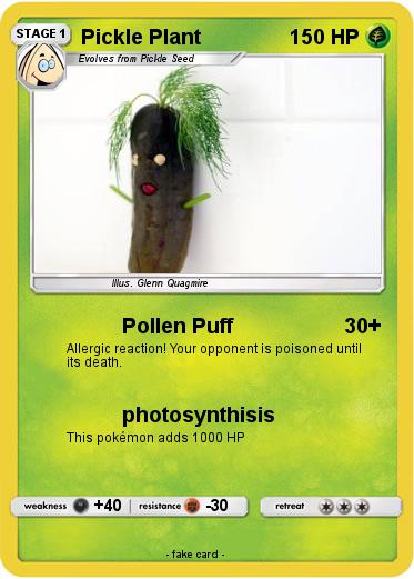 Pokemon Pickle Plant