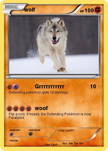Pokemon wolf
