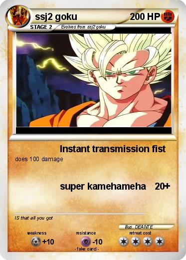 Pokemon ssj2 goku