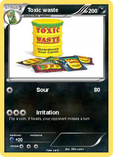Pokemon Toxic waste