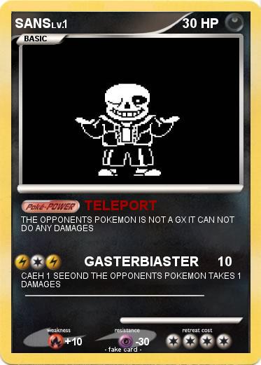 Pokemon SANS