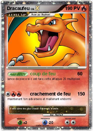 Pokemon Dracaufeu