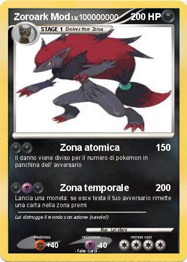 Pokemon Zoroark Mod