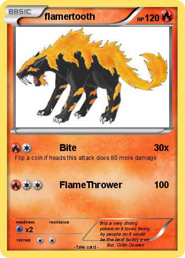 Pokemon flamertooth