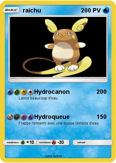 Pokemon raichu