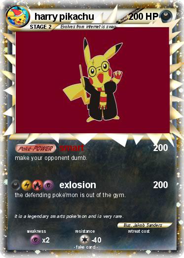 Pokemon harry pikachu