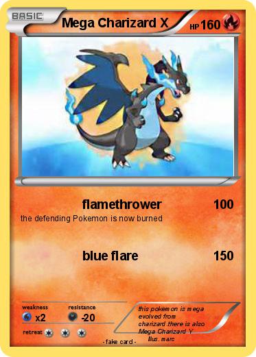 Pokemon Mega Charizard X