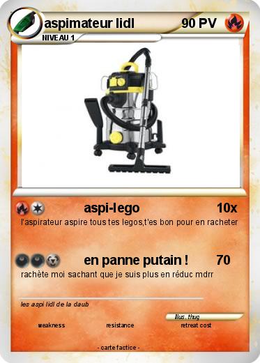 Pokemon aspimateur lidl