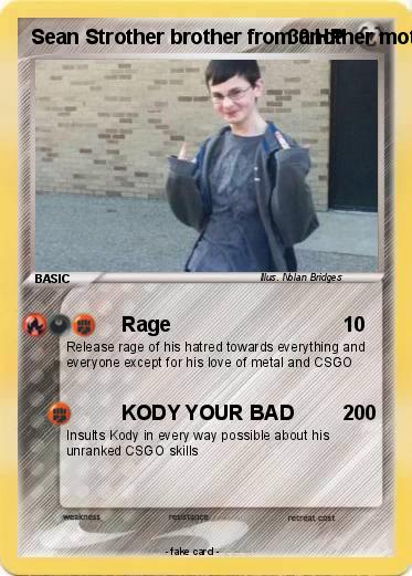 Pokemon Sean Strother brother from another mother