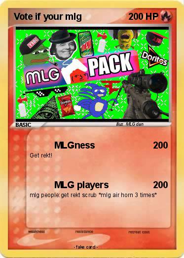 Pokemon Vote if your mlg