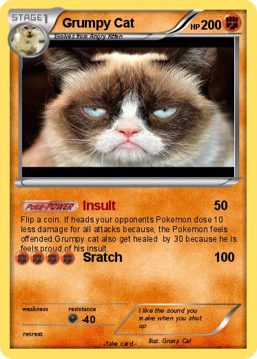 Pokemon Grumpy Cat