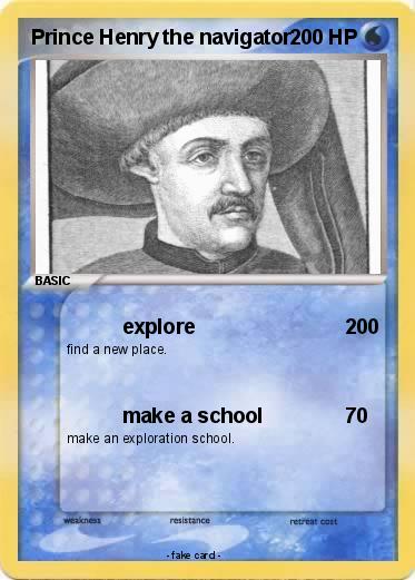 Pokemon Prince Henry the navigator