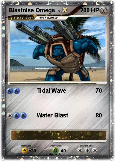 Pokemon Blastoise Omega