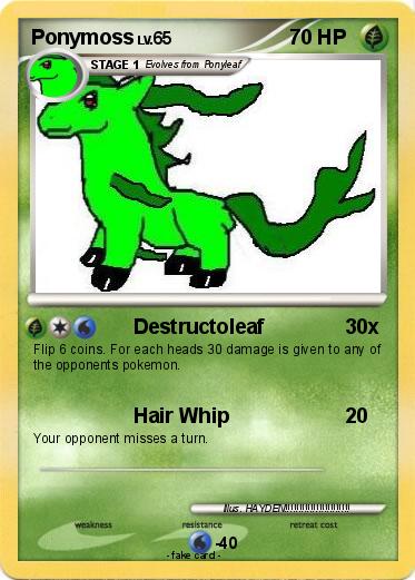 Pokemon Ponymoss