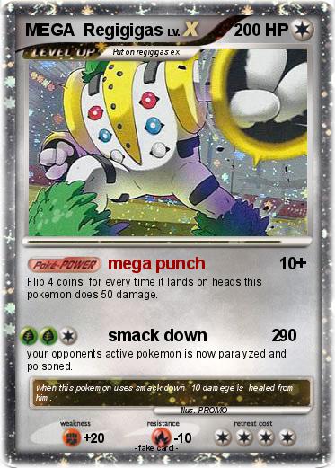 Pokemon MEGA  Regigigas