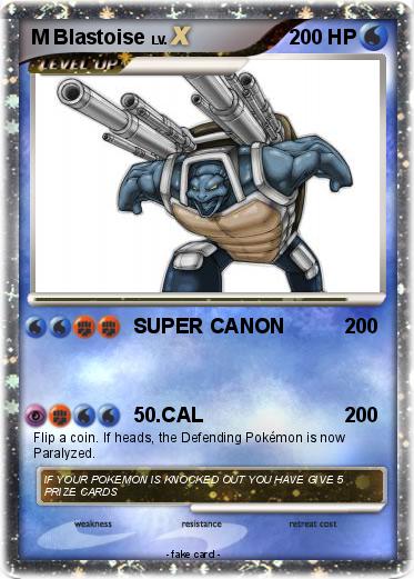 Pokemon M Blastoise