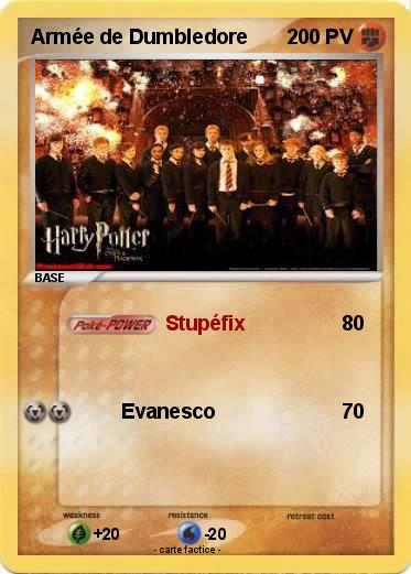 Pokemon Armée de Dumbledore