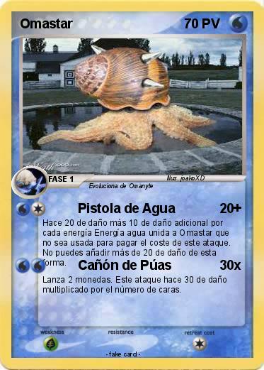 Pokemon Omastar