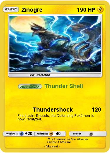 Pokemon Zinogre
