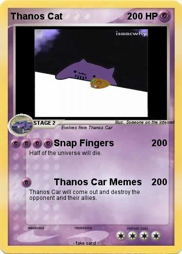 Pokemon Thanos Cat
