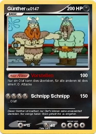 Pokemon Günther