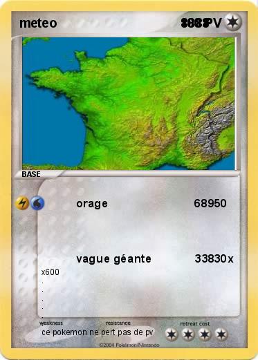 Pokemon meteo                                   8888