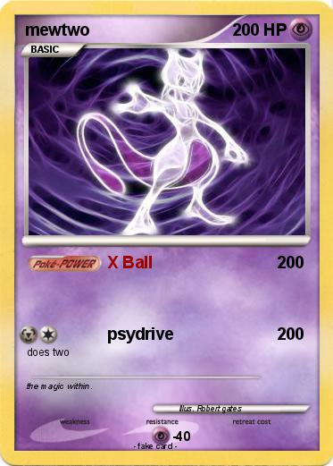 Pokemon mewtwo
