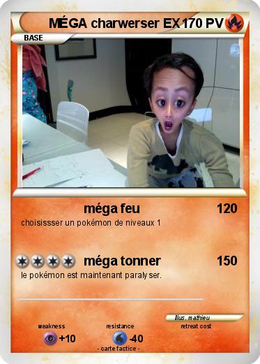 Pokemon MÉGA charwerser EX