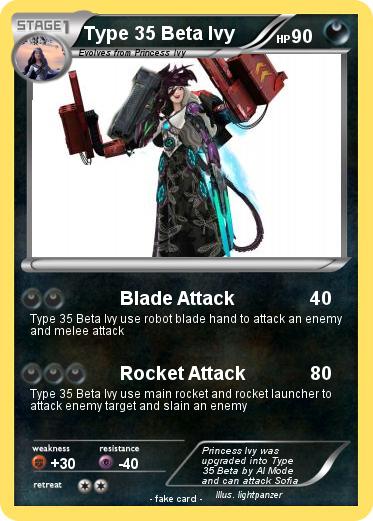 Pokemon Type 35 Beta Ivy