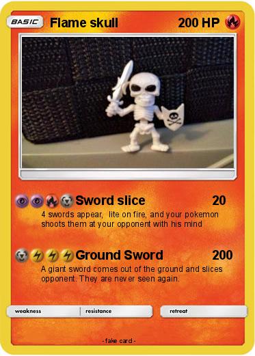 Pokemon Flame skull