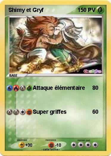 Pokemon Shimy et Gryf