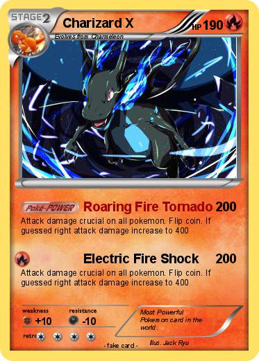 Pokemon Charizard X