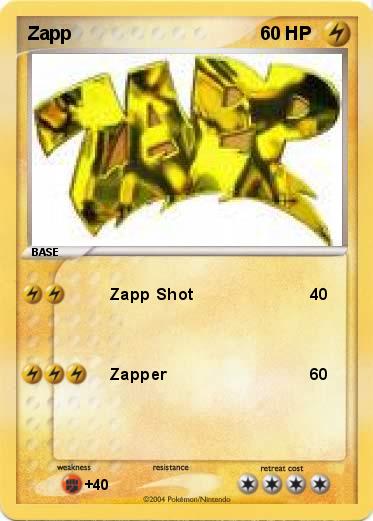 Pokemon Zapp