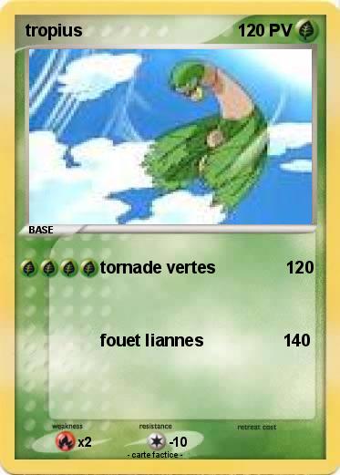 Pokemon tropius